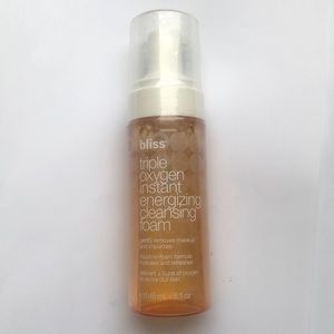Bliss, Triple Oxygen Energizing Cleanser Foam